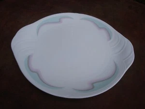 Royal Albert Bone China Horizons Aurora 11" Snack Serving Plate (1986) - Picture 1 of 5