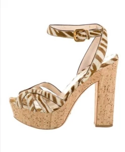 Prada Platform Animal  print heels - Picture 1 of 5