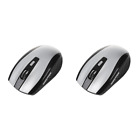 2X 2.4G Optical Wireless Mouse USB Receiver for Laptop HP 6105