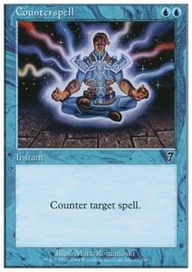 Counterspell X (1) MTG Seventh Edition Excellent/Near Mint - 4RCards - Picture 1 of 1