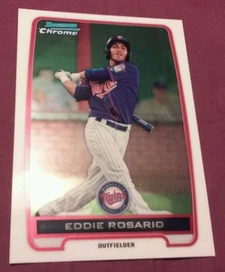Eddie Rosario Rookie 2012 Bowman Chrome Twins y Puerto Rico WBC - Imagen 1 de 2