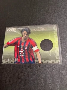 Paolo Maldini 2005 Panini Calcio Cards Carta Maglia Jersey AC Milan - Picture 1 of 5