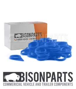 +33MM X 100 UNIVERSAL BLUE WHEEL NUT INDICATORS CHECKPOINT IP33BLUE/100 - Picture 1 of 8
