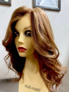THE GOOD LIFE Wig Raquel Welch GlazCinnamonR3025S-BestHumanHair-AllHandTied+MORE - Picture 1 of 20