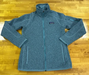 Patagonia Women's Size XS Better Sweater Full Zip Blue Common Threads VGC - Picture 1 of 17