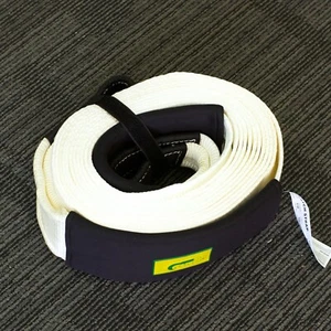 NEW!! Snatch strap 11000kg 9m Yellow, nylon 100% George4x4 4WD Recovery off road - Picture 1 of 3
