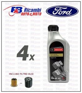 4 LITRI 4LT OLIO MOTORE FORD FORMULA F 5W30 + FILTRO OLIO OMAGGIO - Foto 1 di 1