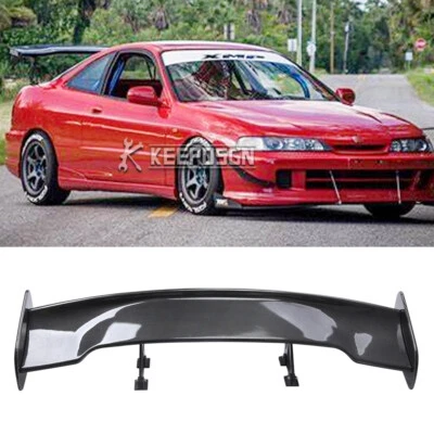 Alerón trasero de pie alto para Acura Integra 46" Racing GT Wing aspecto carbono Foto 1 de 4