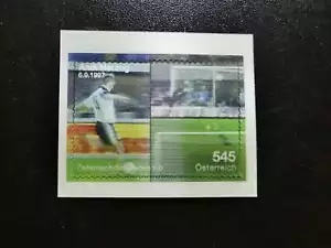 2008 Österreich ANK 2757 UEFA 2008 Andi Herzog Lentikular Marke - Picture 1 of 1