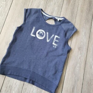 Victoria's Secret Short sleeve sweatshirt size medium - Picture 1 of 3