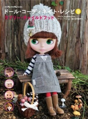 Doll Coordinate Recipe 9 Blythe etc. Japanese Doll Clothes Pattern Book Japan - Image 1 of 4