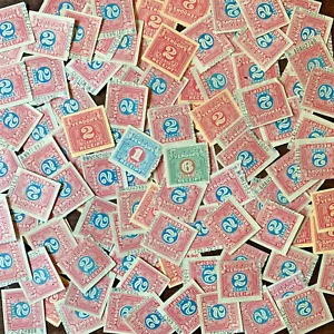 OHIO VENDORS RECEIPT STAMPS, INVESTOR'S LOT INCLUDES 125 STAMPS - Picture 1 of 10