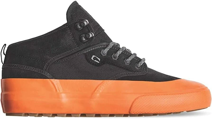 Globe Motley Mid Shoes (9) Black / Orange / Mudguard GBV-002 - Image 1 of 1