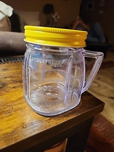 Mini contenedor de mezcla Osterizer licuadora mezcladora y almacenamiento vintage 8 OZ - Imagen 1 de 5