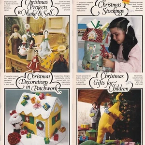 Juego de 4 folletos artesanales navideños vintage de Better Homes and Gardens (1978) - Imagen 1 de 9