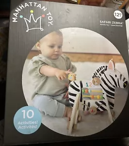 Manhattan Toys, Safari Zebra is a hands on wooden toy, new in box - Picture 1 of 1