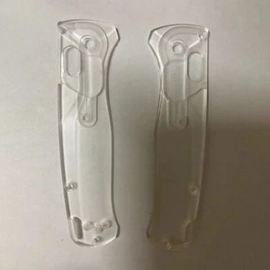 1 Pair Transparent Acrylic Knife Handle Scale For Benchmade Bugout 535 Knives - Picture 1 of 4