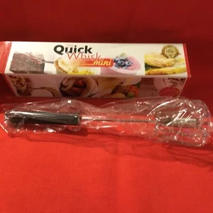 "The Quick Whisk Mini 10"" SS Force Twist Mix gadget de cocina cocina diversión para hornear" - Imagen 1 de 5