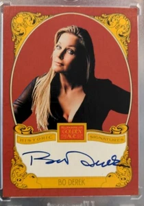 2013 Panini Golden Age Historic Signatures Bo Derek #BO Auto - Picture 1 of 2