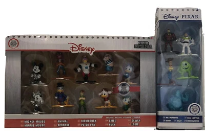 Disney Pixar Nano Metalfigs Figures  Set of 2 (Total of 15 Figures)   Unopened   - Image 1 of 4
