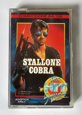 Commodore 64 Cobra game by The Hit Squad - Tested Working - Image 1 of 4
