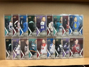 2024-25 Upper Deck PWHL Showcase Complete 18 Card Base Set - Picture 1 of 10