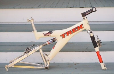 Cuadro Trek Y22 de colección bicicleta Y OCLV MTB bicicleta suspensión horquilla cuadro RockShox 16 Foto 1 de 4