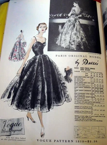 Digital SEWING PATTERN ILLUSTRATION & FASHION PICTURE Archive 1900-1960s *VOL II - Picture 1 of 12