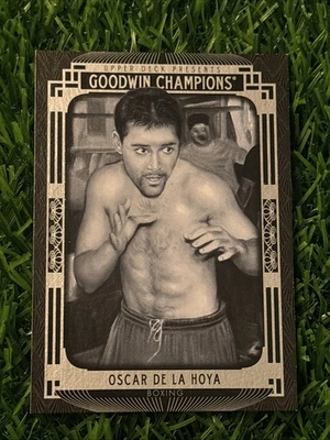 2015 Upper Deck Goodwin Champions #101 Oscar De La Hoya Boxing Card - Golden Boy - Image 1 of 2