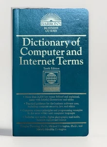Dictionary of Computer and Internet Terms - Tenth Edition Paperback Barron’s - Picture 1 of 7
