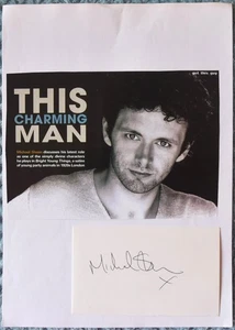 Michael Sheen Hand Signed Card - Picture 1 of 3