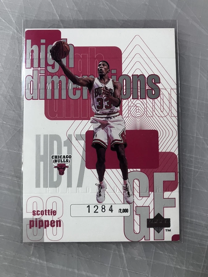 1997-98 Upper Deck #HD17 Scottie Pippen High Dimensions #/2000 - Image 1 of 2