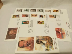 US First Day Issue Covers - 13 Covers 1987-98 BLACK HISTORY (FDC264) - Picture 1 of 1