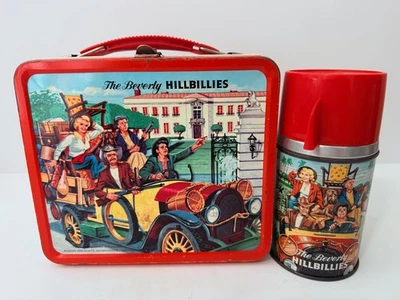 Lonchera y termo Beverly Hillbillies 1963 vintage Foto 1 de 4