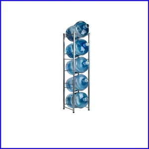 Stylish Floor-Mounted 5 Gallon Water Jug Stand - Space Efficient Storage - Picture 1 of 10