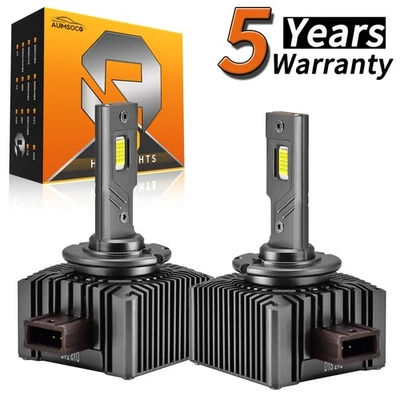 For Jaguar XK 2008-2010 2013 2015 D1S LED Headlight HID Replacement Bulbs White Foto 1 de 4