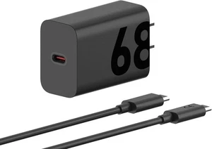 Cargador Motorola TurboPower 68W Reino Unido y cable USB tipo C (1 metro) - NUEVO Y SELLADO - Imagen 1 de 10