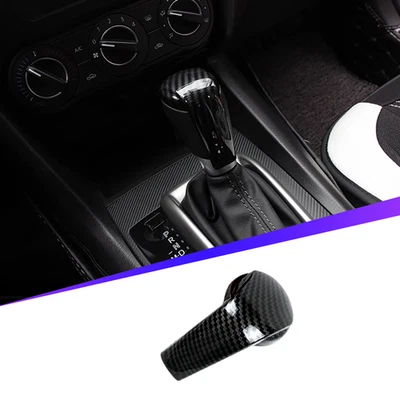 For Mazda CX-5 2023-2017 ABS Carbon Fiber Central Console Gear Shift Knob Trim - Imagem 1 de 4