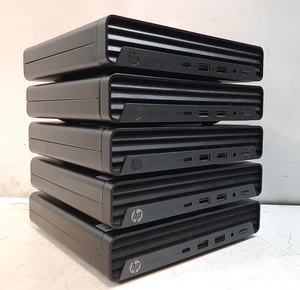 (5x) HP Pro Mini 400 G6 PC Core i5-10500T 2.3GHz 16GB RAM NO SSD BIOS LOCKED #a - Picture 1 of 10