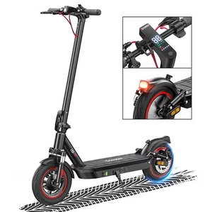 iScooter i10 650W Electric Scooter 15AH Adult 10" Folding E-Scooter 40KM/H Black - Picture 1 of 24