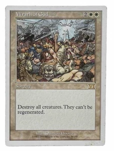 MTG - Wrath Of God - Sixth Edition - LP - EX Condition White Rare MAGIC CARD - Picture 1 of 2