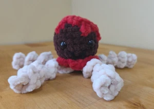 NEW! Crocheted Meatball Jellyfish Plushie - Picture 1 of 2