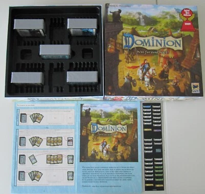 Como Nuevo, Sin Jugar: Dominion! Edición de Hans im Glück! Interior OVP! - Imagen 1 de 4