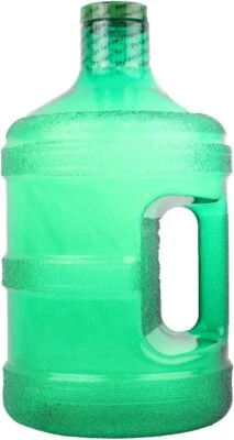 AQUANATION BPA FREE 1 Gallon Reusable Plastic Water Bottle Jug Container Drinking Canteen