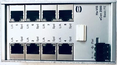 Harting Ha-VIS eCon 2080b-a Ethernet Switch 24020080010 - Image 1 of 4
