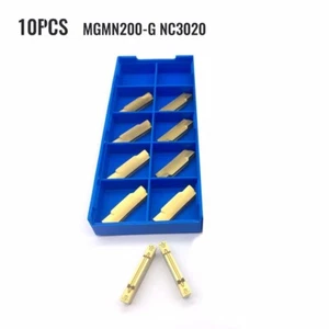 High performance Grooving Carbide Inserts Set for Parting Tools (10 PCS) - Picture 1 of 8