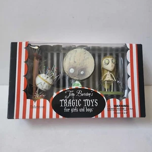 Dark Horse Tim Burtons Tragic Toys 3 Pack Factory Sealed NIP - Picture 1 of 6