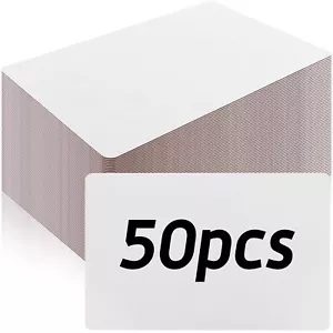 Set of 50 Small White Board Dry Erase Boards Classroom Pack Mini White Boards... - Picture 1 of 7
