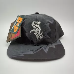 NWT Chicago White Sox Drew Pearson Jagged Edge Strapback Vintage New MLB Hat - Picture 1 of 13