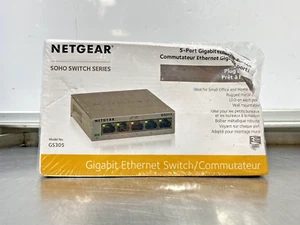 NETGEAR GS305-100PAS 5 Port Gigabit Ethernet Switch (New Damaged Box) - Picture 1 of 7